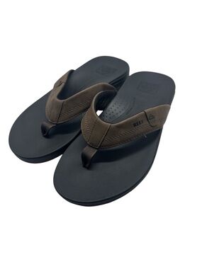 Reef Men’s Cushion Spring Brown Flip Flops Size 9